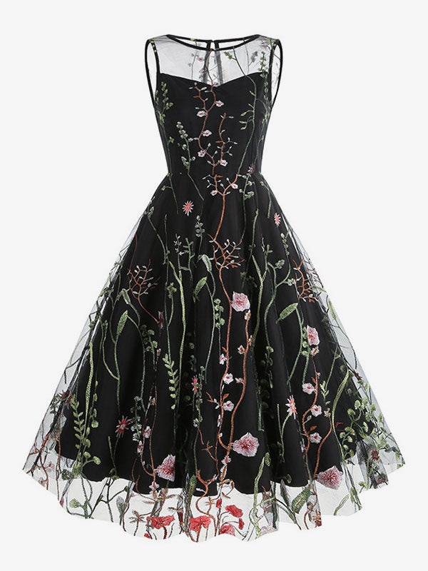 A Vintage Style Dress with Delicate Timeless Details