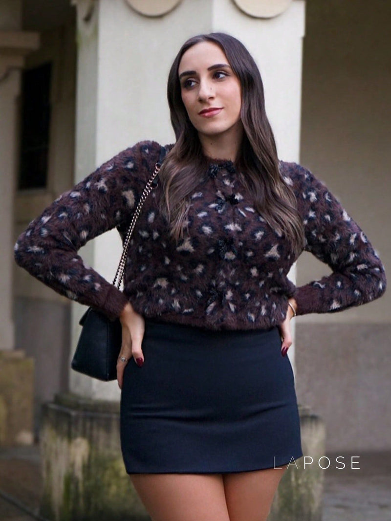 Classic Vintage Cardigan with a Flattering Fit