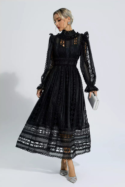 A Vintage Style Dress with Delicate Timeless Details