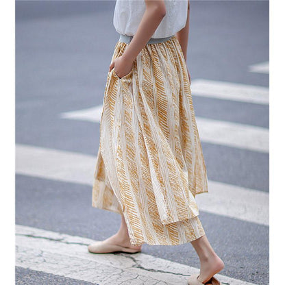 A Vintage Style Pants with Delicate Timeless Details