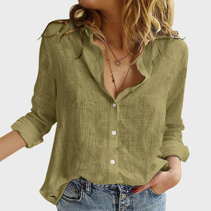 A Vintage Style Blouse with Delicate Timeless Details