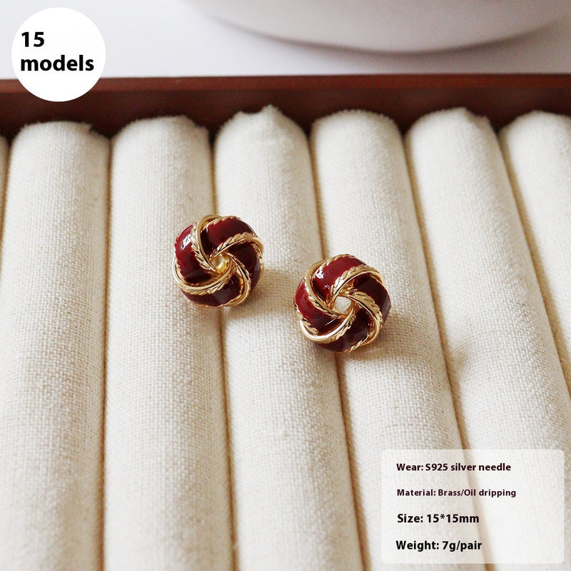 Delicate Artisan Silver Earring