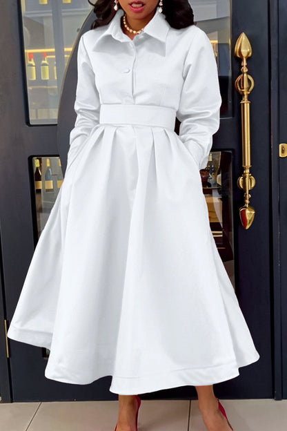 Well Tailored Dress with a Graceful Silhouette