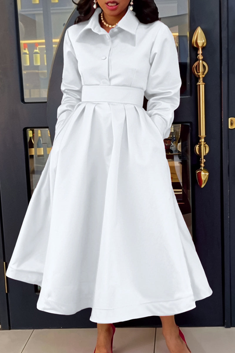 Well Tailored Dress with a Graceful Silhouette