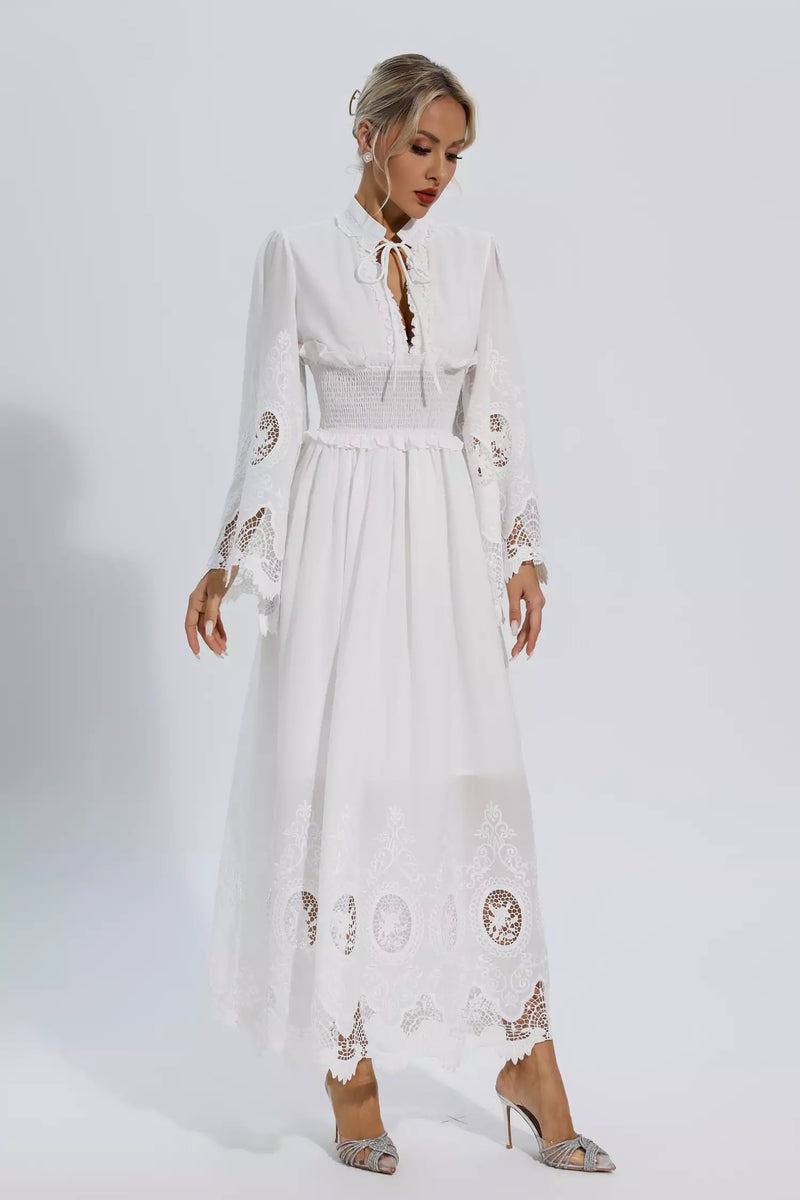 A Vintage Style Dress with Delicate Timeless Details