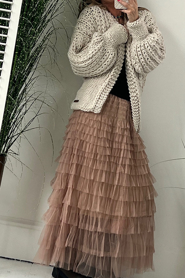 Vintage Inspired Cardigan with a Contemporary Edge