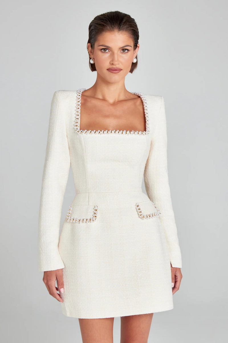 A Vintage Style Dress with Delicate Timeless Details