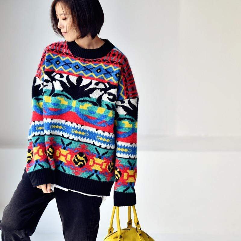 A Vintage Style Sweater with Delicate Timeless Details