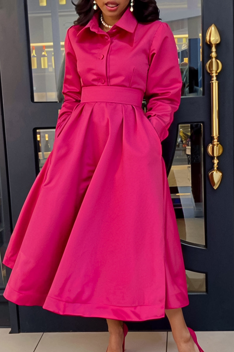 Well Tailored Dress with a Graceful Silhouette