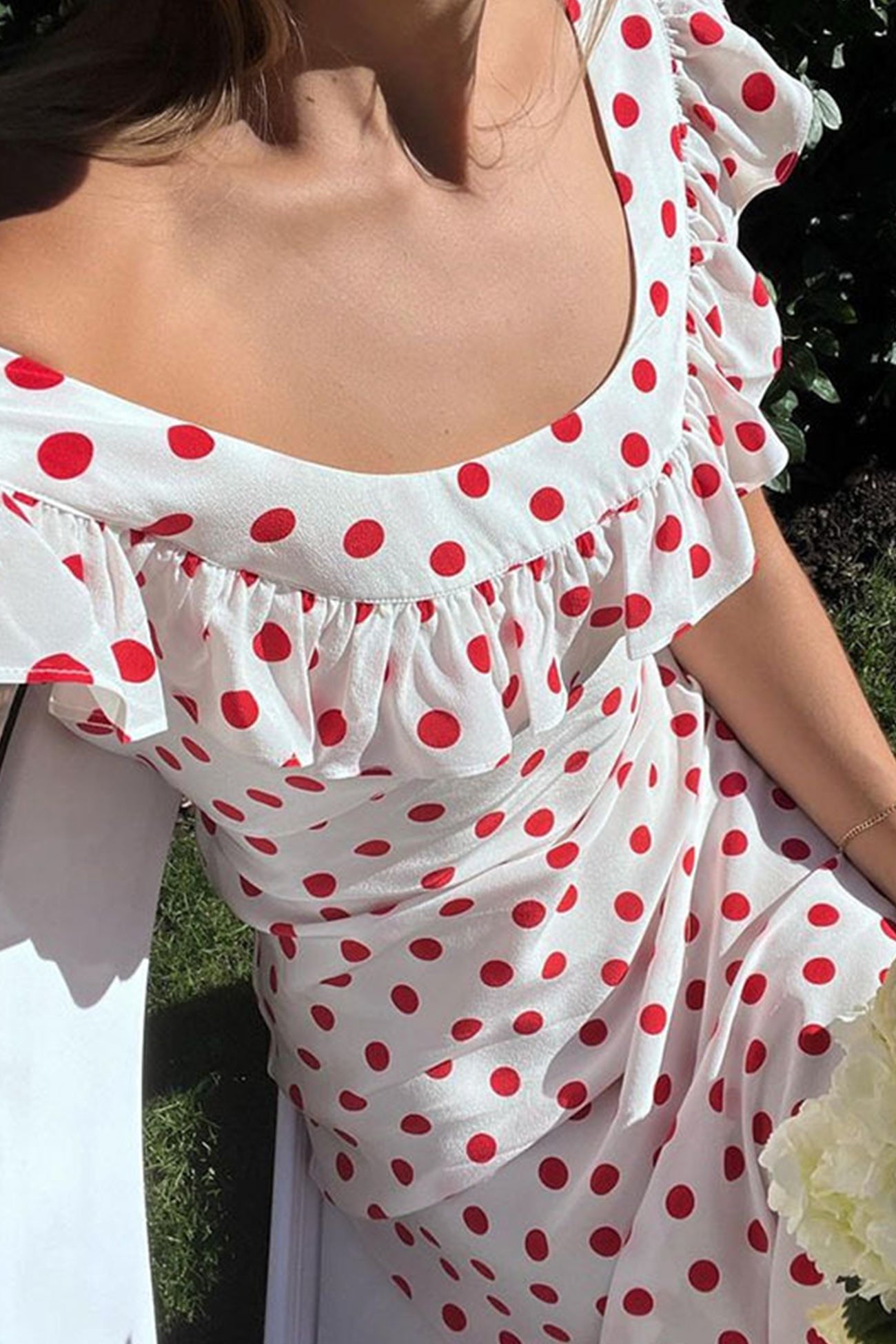A Vintage Style Dress with Delicate Timeless Details