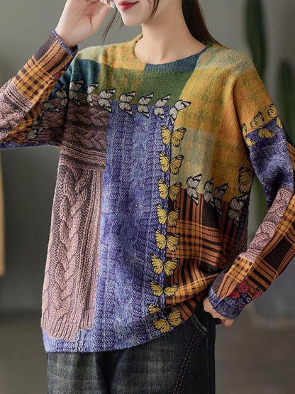 A Vintage Style Sweater with Delicate Timeless Details