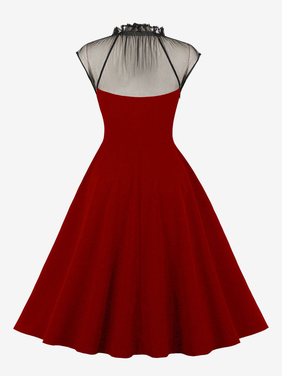Classic Vintage Dress with a Flattering Fit