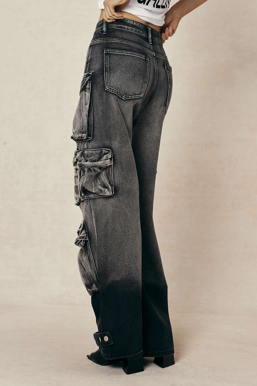 A Vintage Style Pants with Delicate Timeless Details