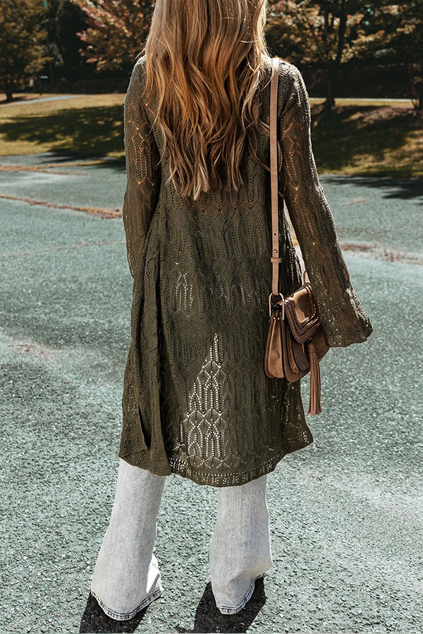 Classic Vintage Cardigan with a Flattering Fit