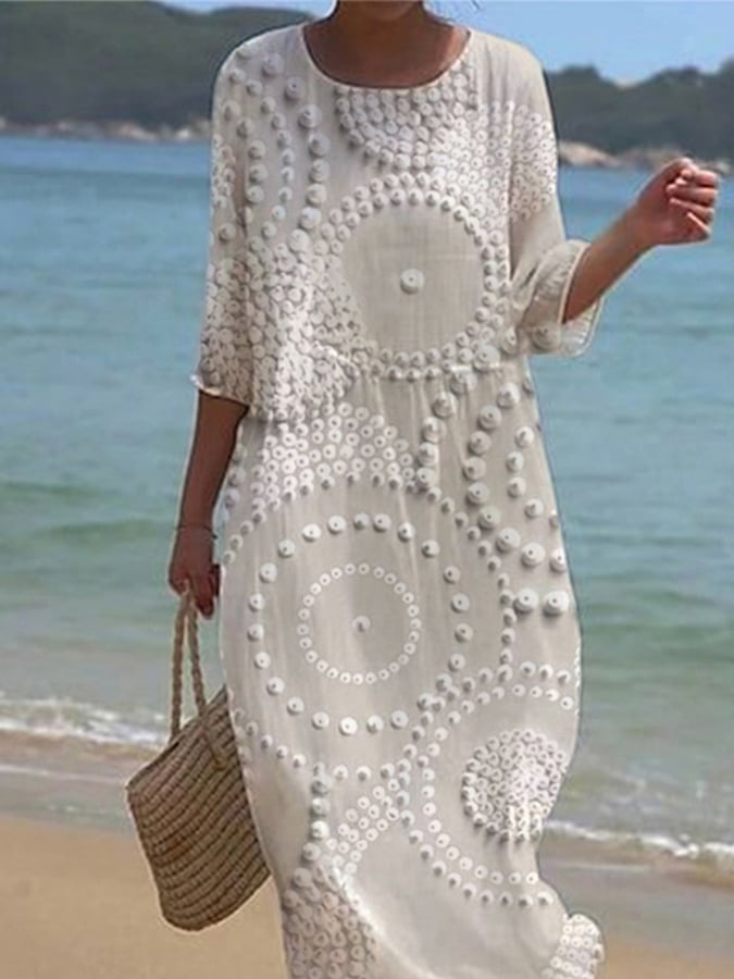 Classic Vintage Dress with a Flattering Fit