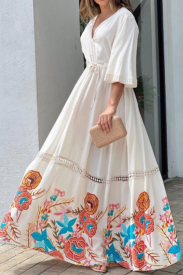 A Vintage Style Dress with Delicate Timeless Details