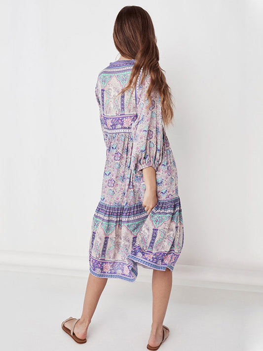 A Vintage Style Dress with Delicate Timeless Details