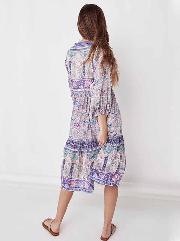 A Vintage Style Dress with Delicate Timeless Details
