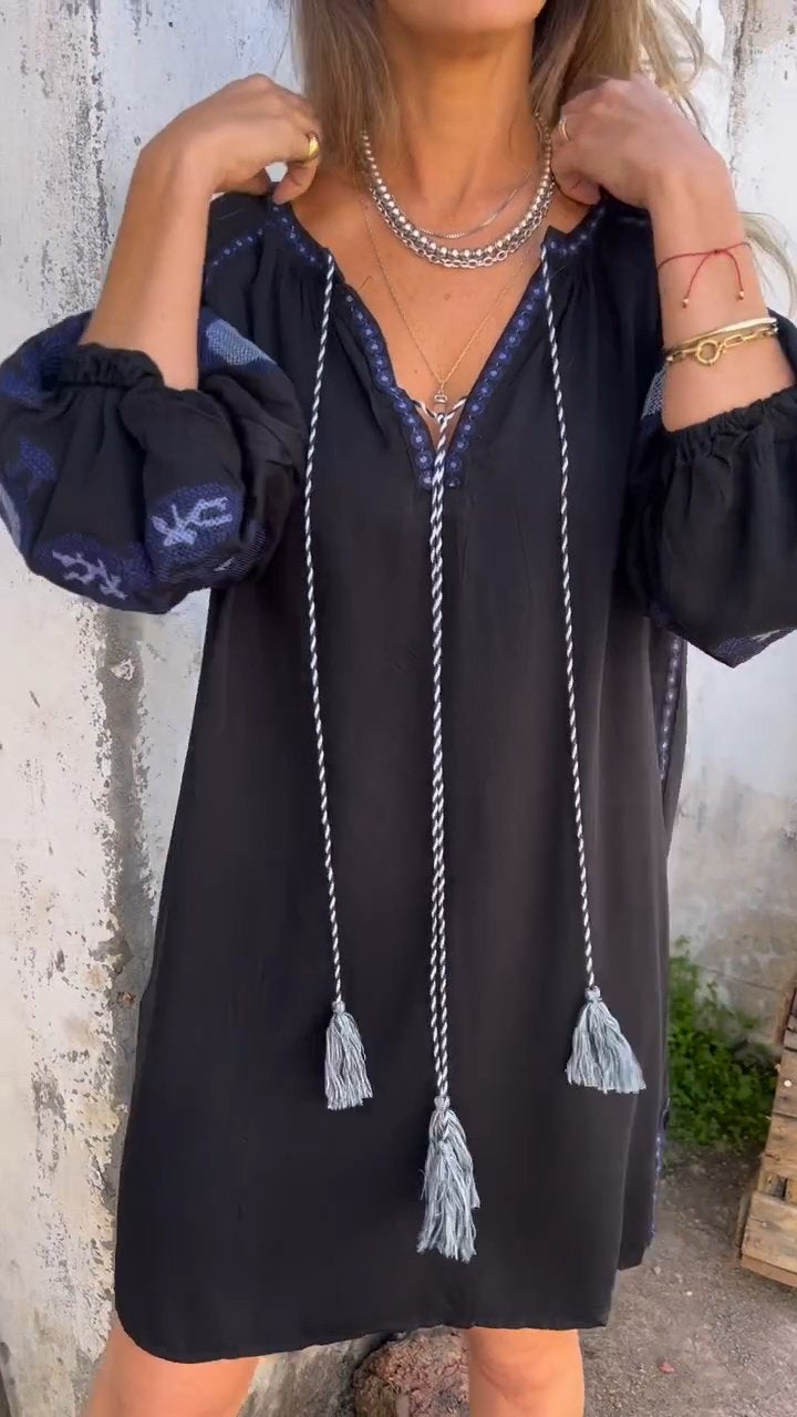 A Vintage Style Dress with Delicate Timeless Details