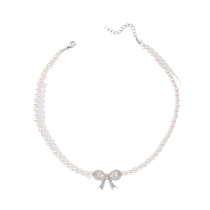 Delicate Artisan Pearl Necklace