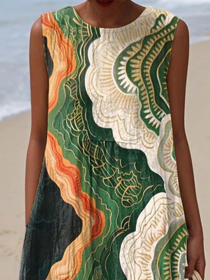 Classic Vintage Dress with a Flattering Fit