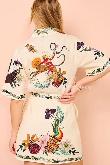 A Vintage Style Dress with Delicate Timeless Details