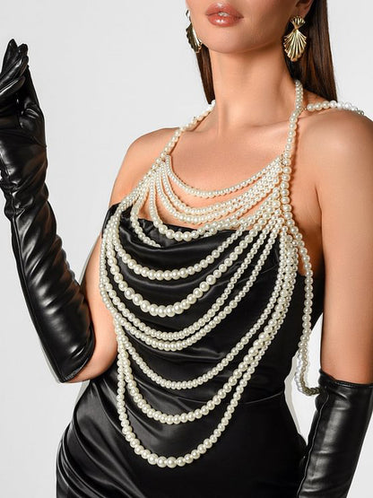 Beautiful Pearl Chain with Unique Style