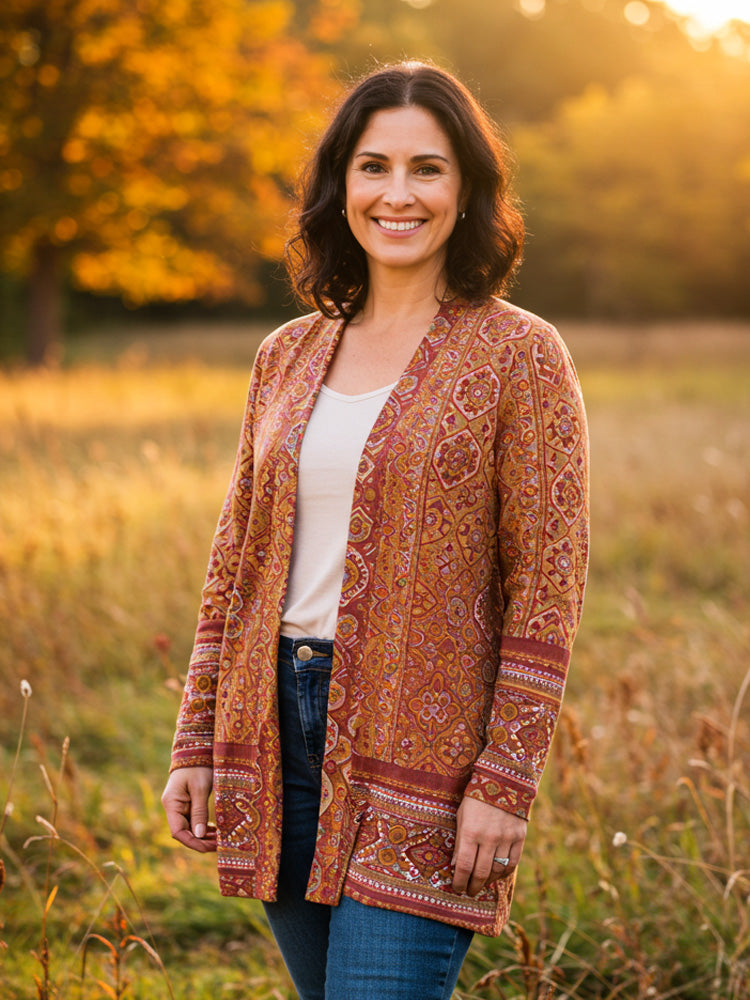 Beautifully Finished Cardigan in a Timeless Design