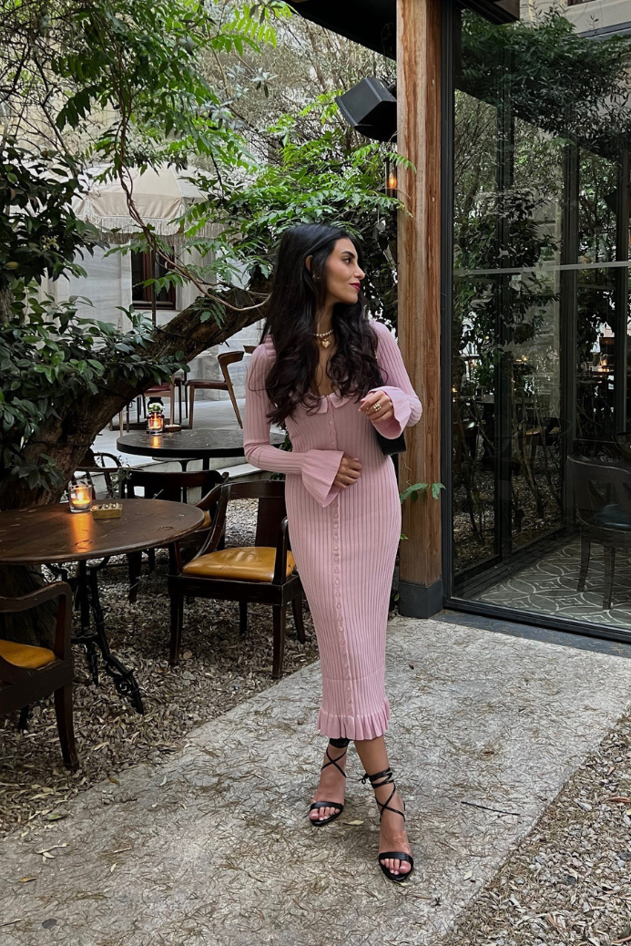 A Vintage Style Dress with Delicate Timeless Details