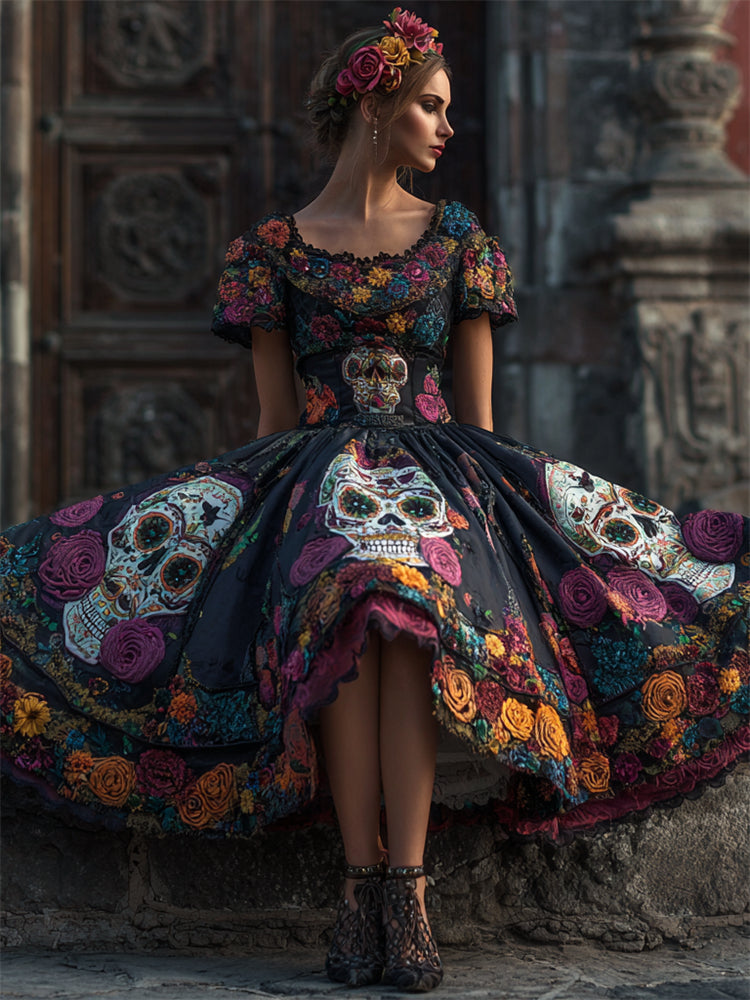 A Vintage Style Dress with Delicate Timeless Details