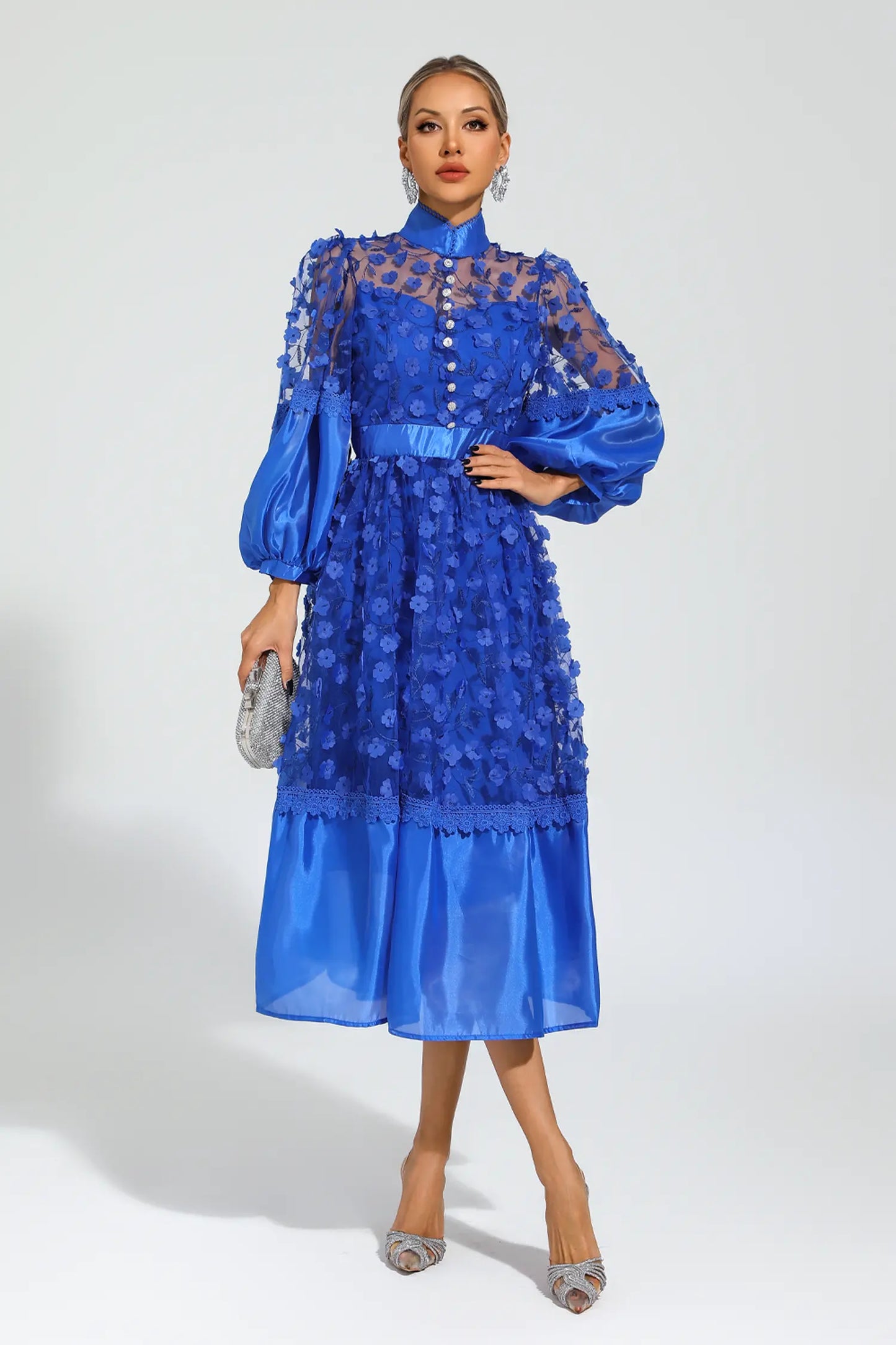 A Vintage Style Dress with Delicate Timeless Details