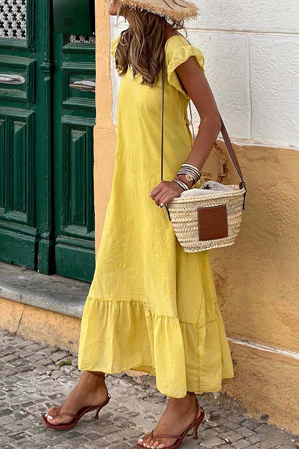 A Vintage Style Dress with Delicate Timeless Details