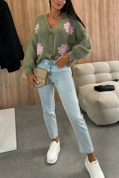 Vintage Inspired Cardigan with a Contemporary Edge