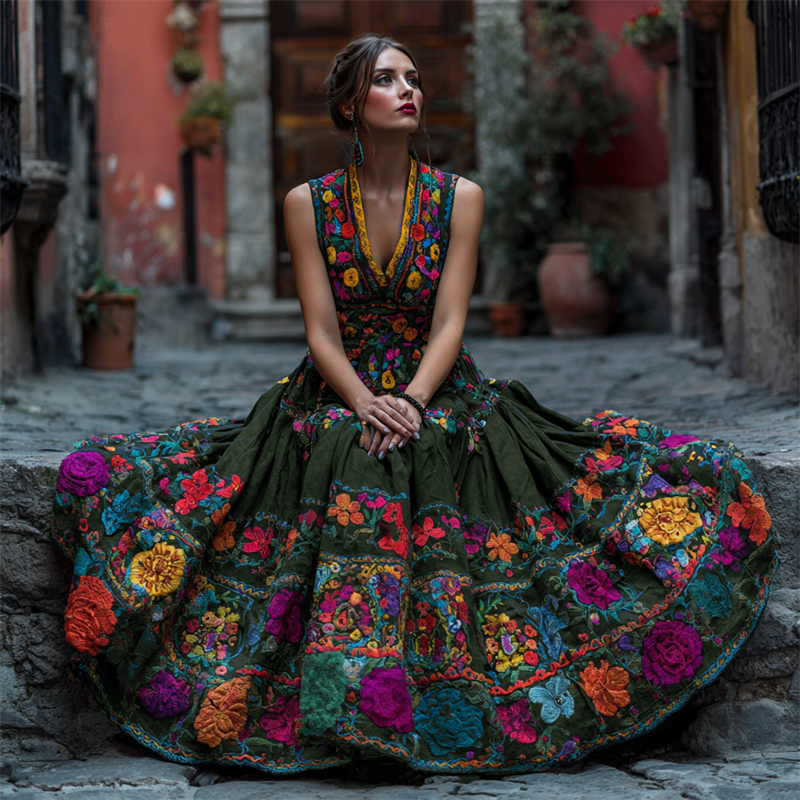 Vintage Inspired Dress with a Contemporary Edge