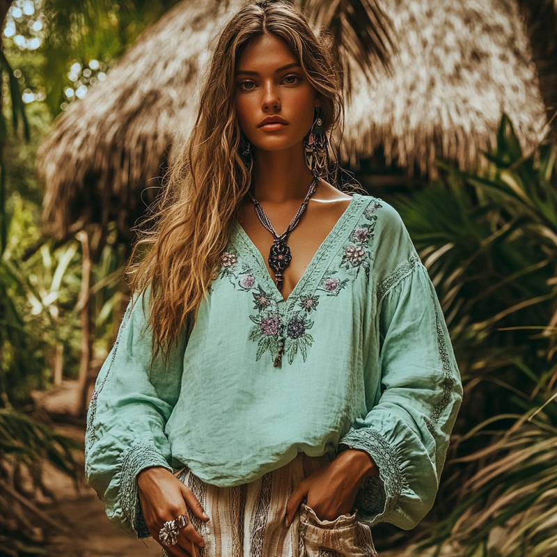 Well Tailored Shirt with a Graceful Silhouette