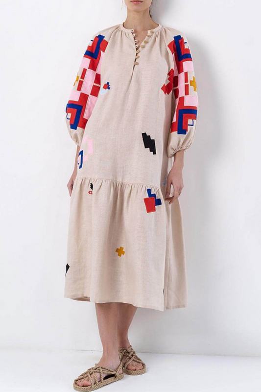 A Vintage Style Dress with Delicate Timeless Details