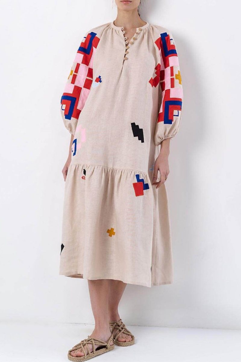 A Vintage Style Dress with Delicate Timeless Details