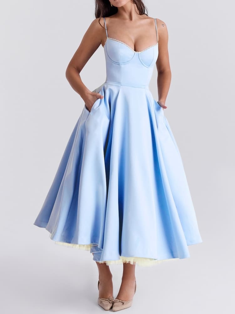 A Vintage Style Dress with Delicate Timeless Details