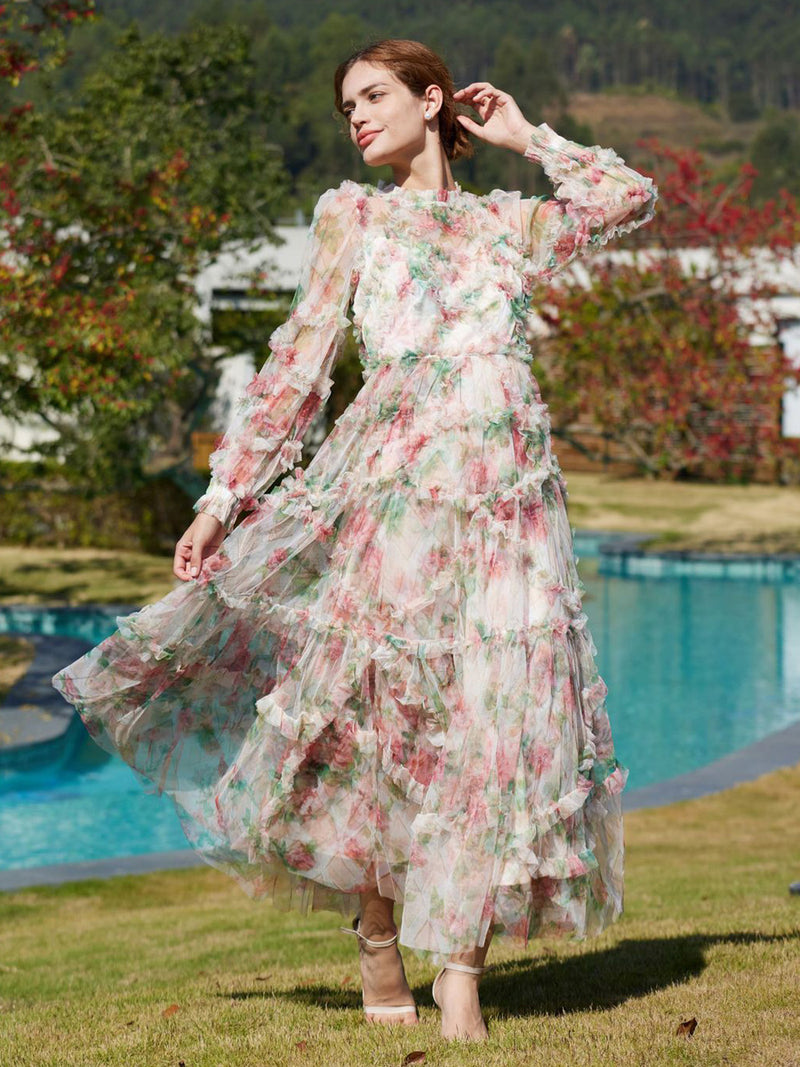 A Vintage Style Dress with Delicate Timeless Details