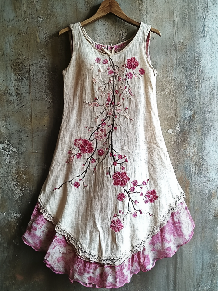 A Vintage Style Dress with Delicate Timeless Details