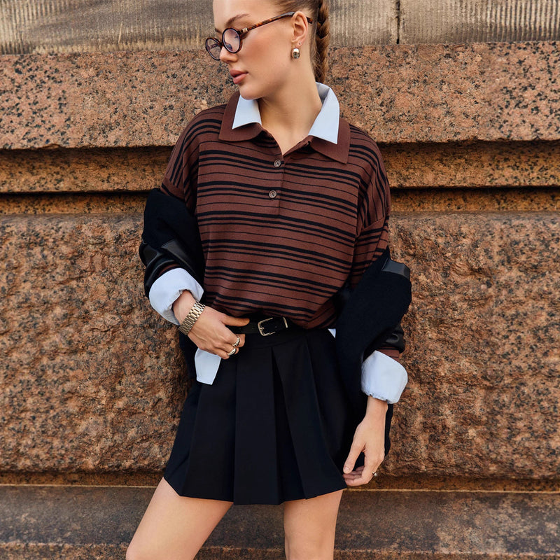 Well Tailored Sweater with a Graceful Silhouette