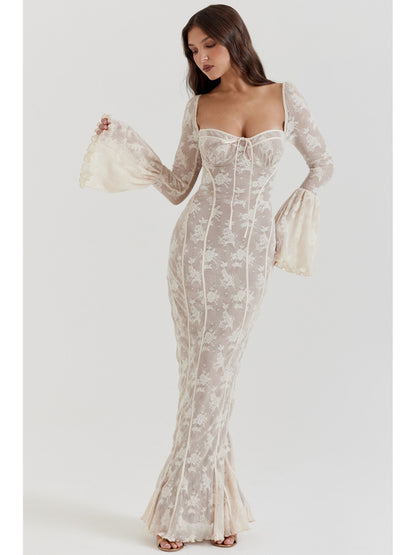 A Vintage Style Dress with Delicate Timeless Details
