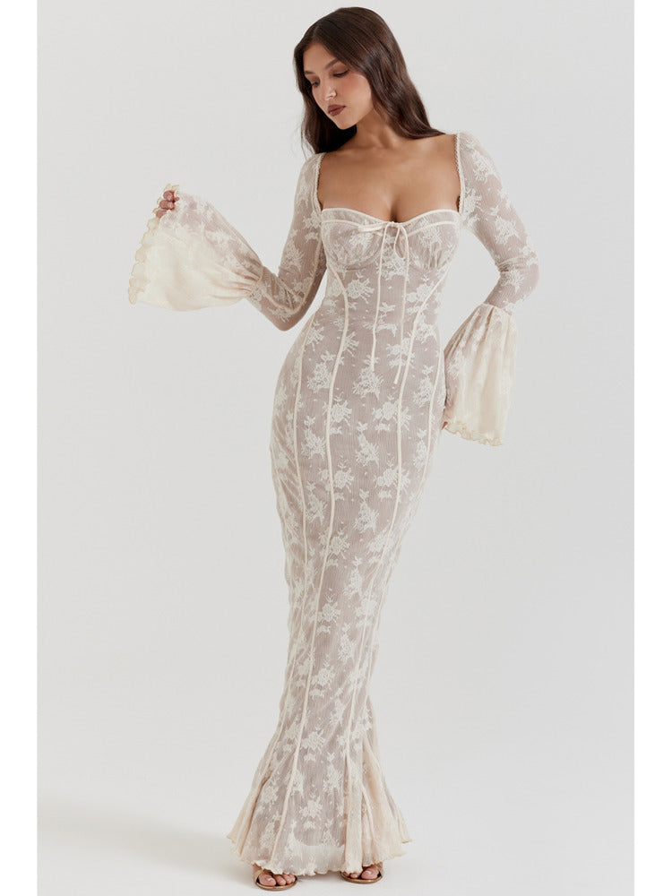 A Vintage Style Dress with Delicate Timeless Details