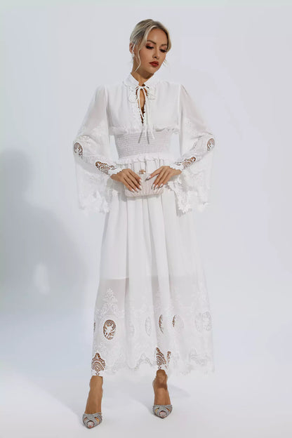 A Vintage Style Dress with Delicate Timeless Details