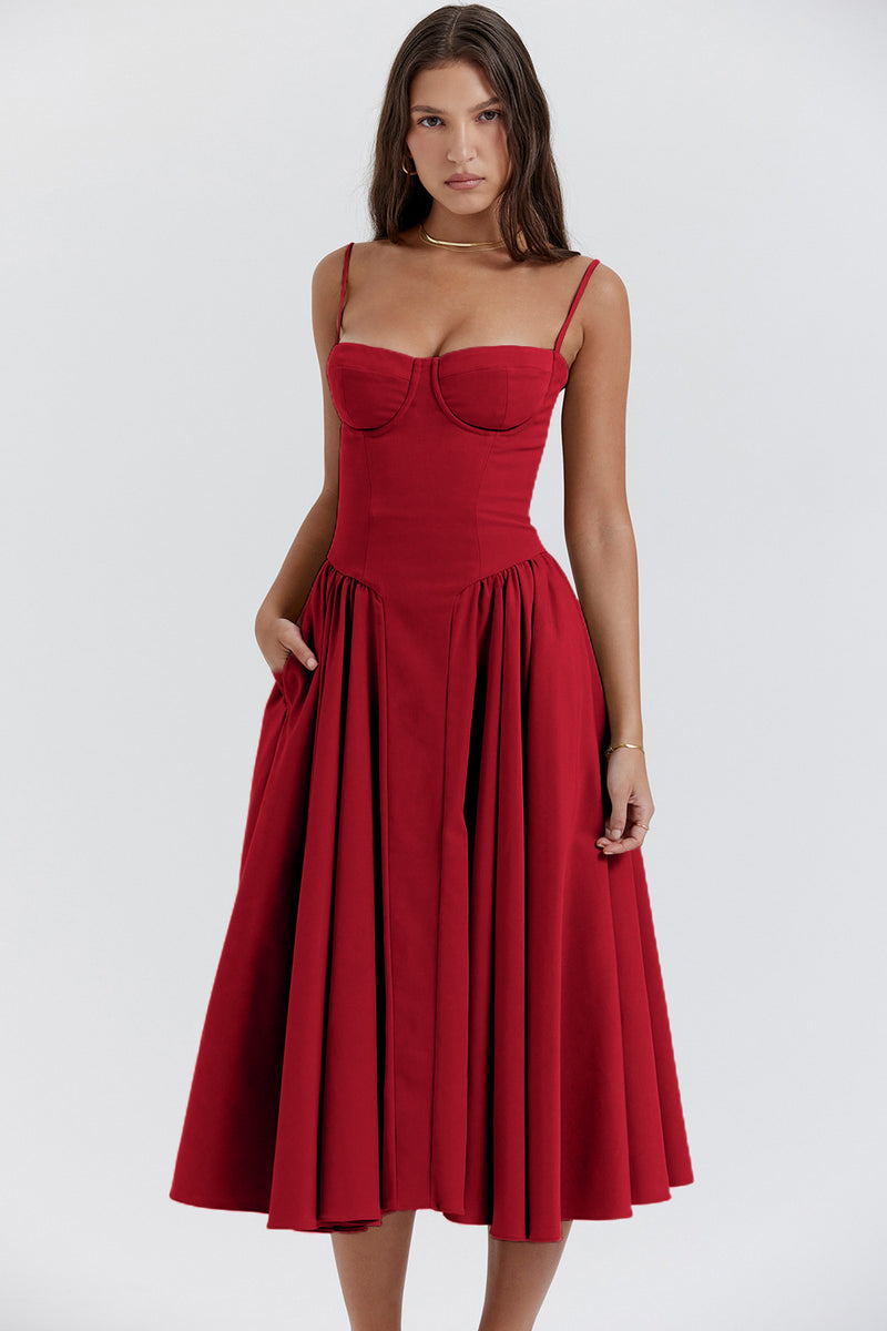 Classic Vintage Dress with a Flattering Fit