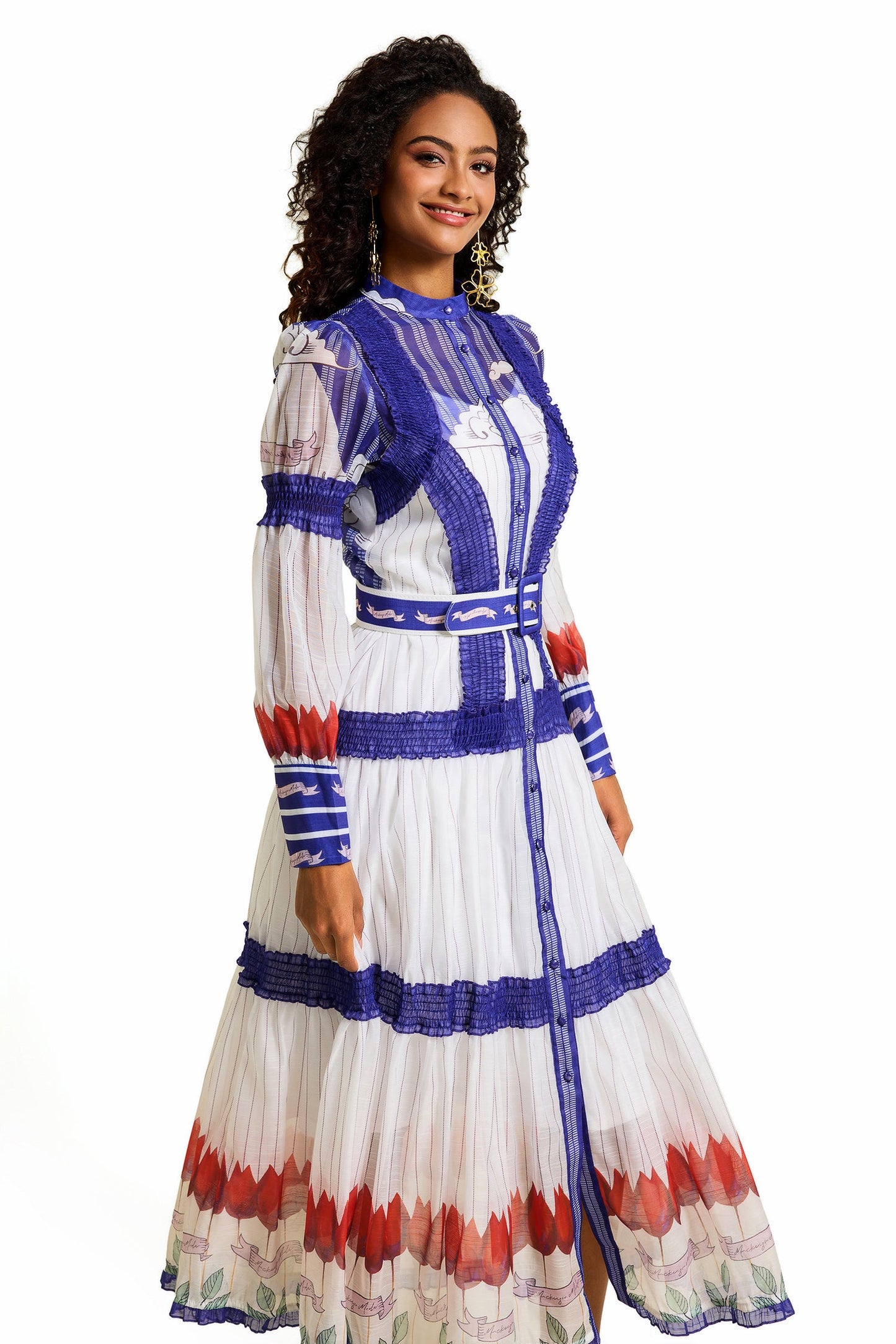 Classic Vintage Dress with a Flattering Fit