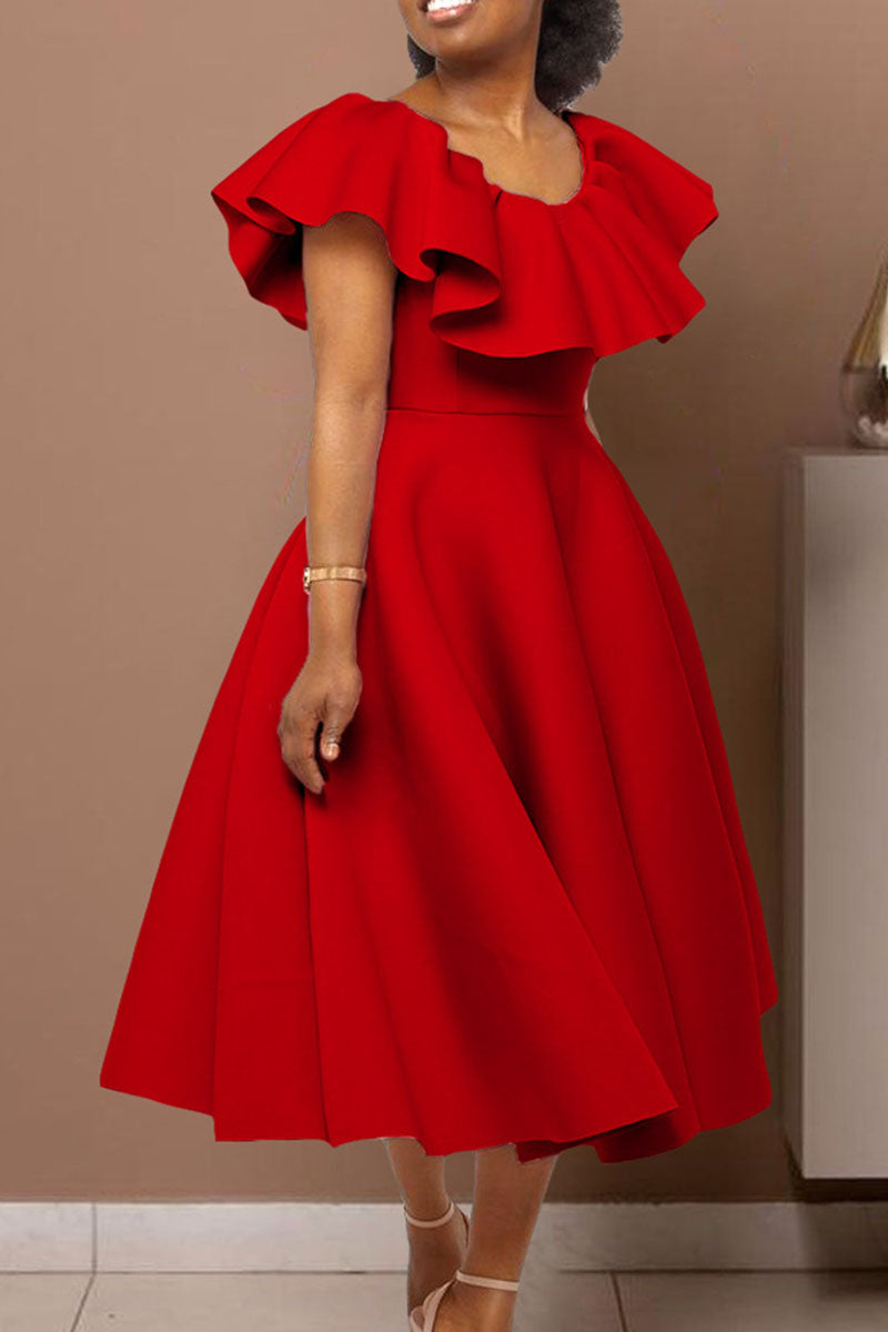 Classic Vintage Dress with a Flattering Fit