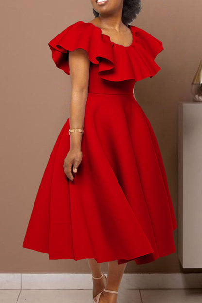 Classic Vintage Dress with a Flattering Fit
