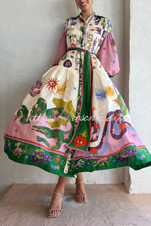 Classic Vintage Dress with a Flattering Fit