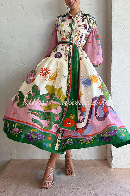 Classic Vintage Dress with a Flattering Fit